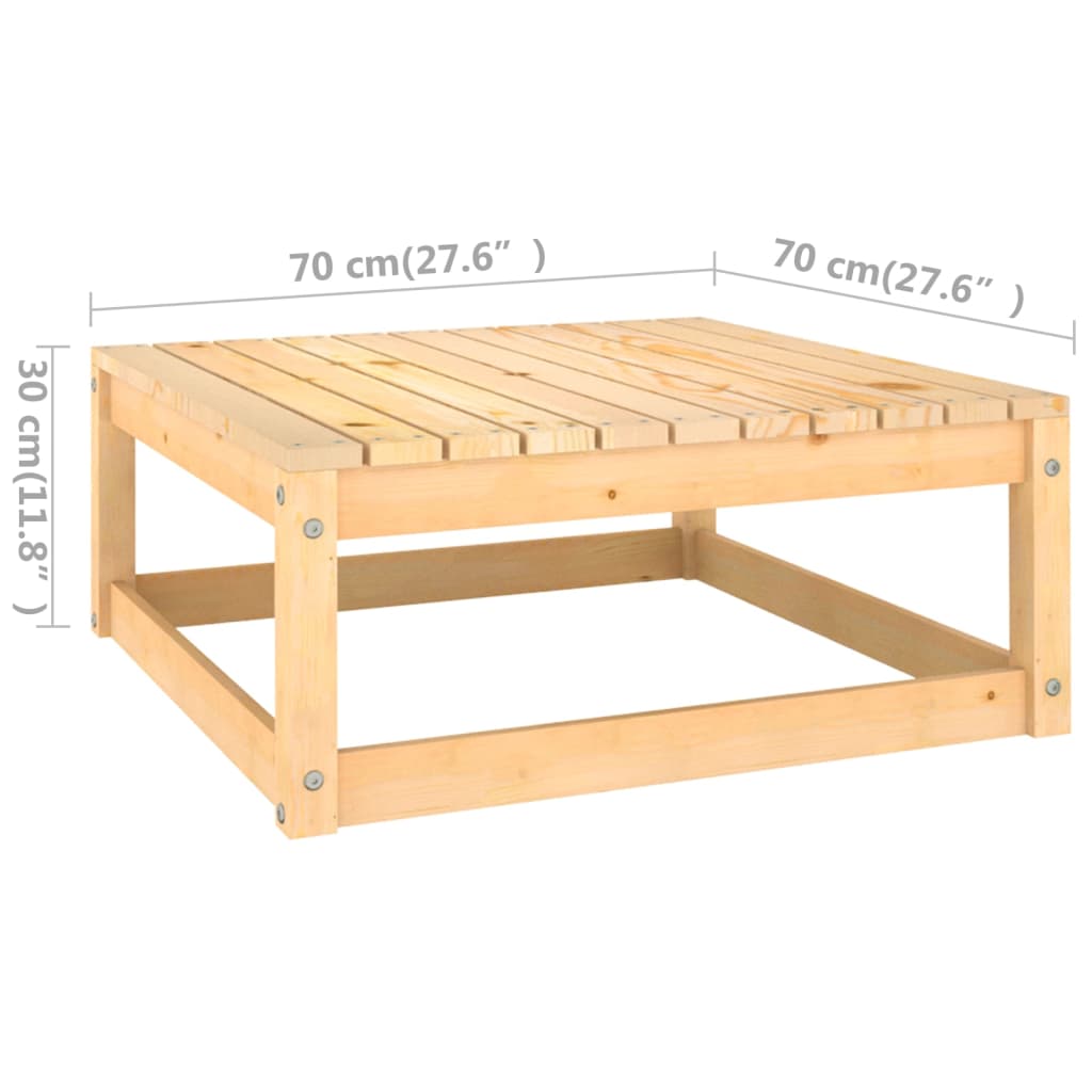 10 pcs conj. lounge jardim c/ almofadões pinho maciço antracite - Leva - Me - Contigo