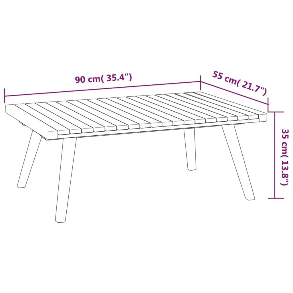 11 pcs conjunto lounge de jardim com almofadões acácia maciça - Leva - Me - Contigo