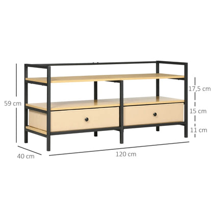 Móvel de TV Cameli com 2 Gavetas - Design Moderno