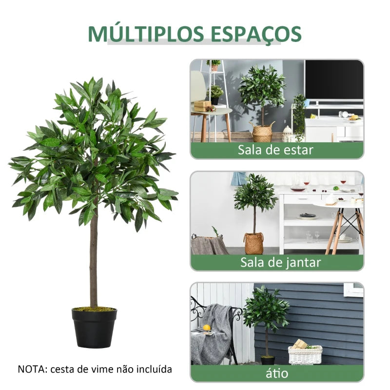 Conjunto de 2 Plantas Artificiais - Louro