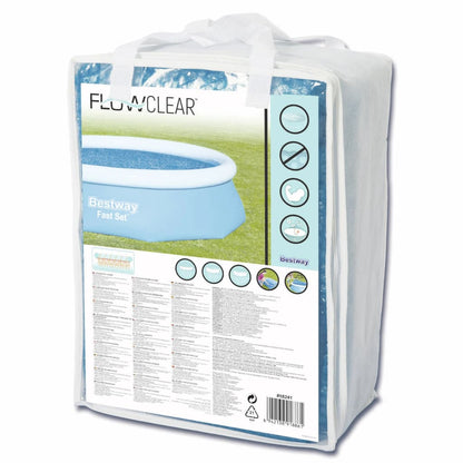 Bestway Cobertura de piscina solar Flowclear 305 cm