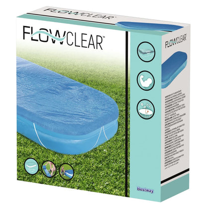 Bestway Cobertura de piscina Flowclear 262x175x51 cm