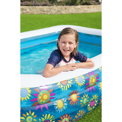 Bestway Piscina infantil insuflável 229x152x56 cm azul