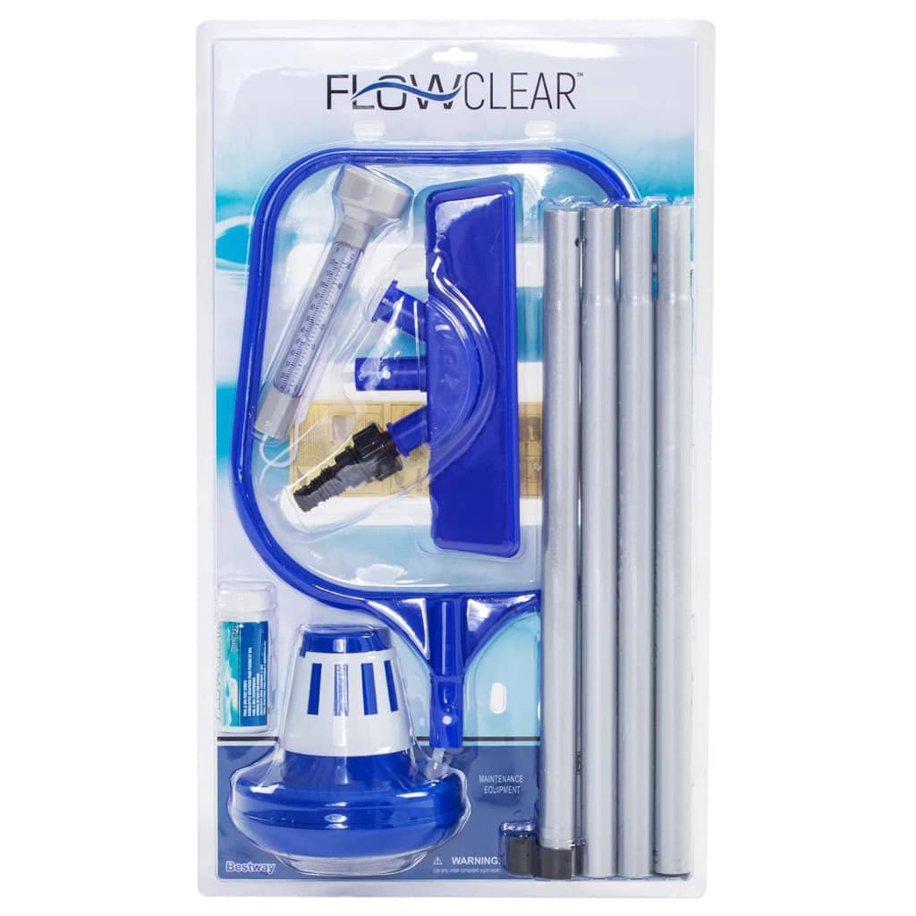 Bestway Kit de manutenção Flowclear para piscinas acima do solo