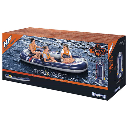 Bestway Barco insuflável Hydro-Force Treck X3 307x126 cm