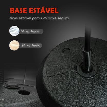 AIYAPLAY Punching Ball para Crianças acima de 5 anos Kit de Boxe para Crianças com Luvas de Boxe Altura Ajustável 122,5-147 cm e Base Preenchível Vermelho