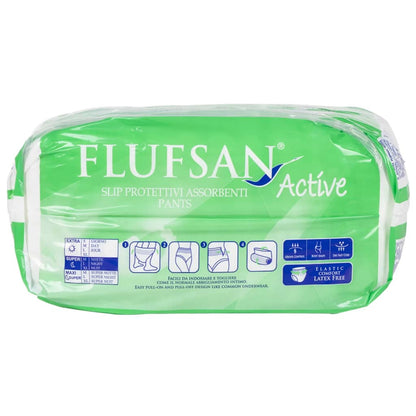 Flufsan Fraldas de incontinência para adultos 14 pcs tamanho L