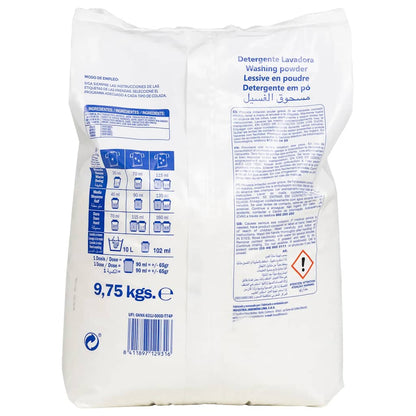 Detergente em pó 150 lavagens 9,75kg branco