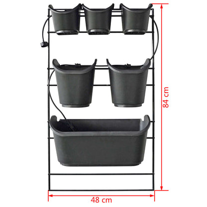 Nature Conjunto completo de vasos para jardim verticais