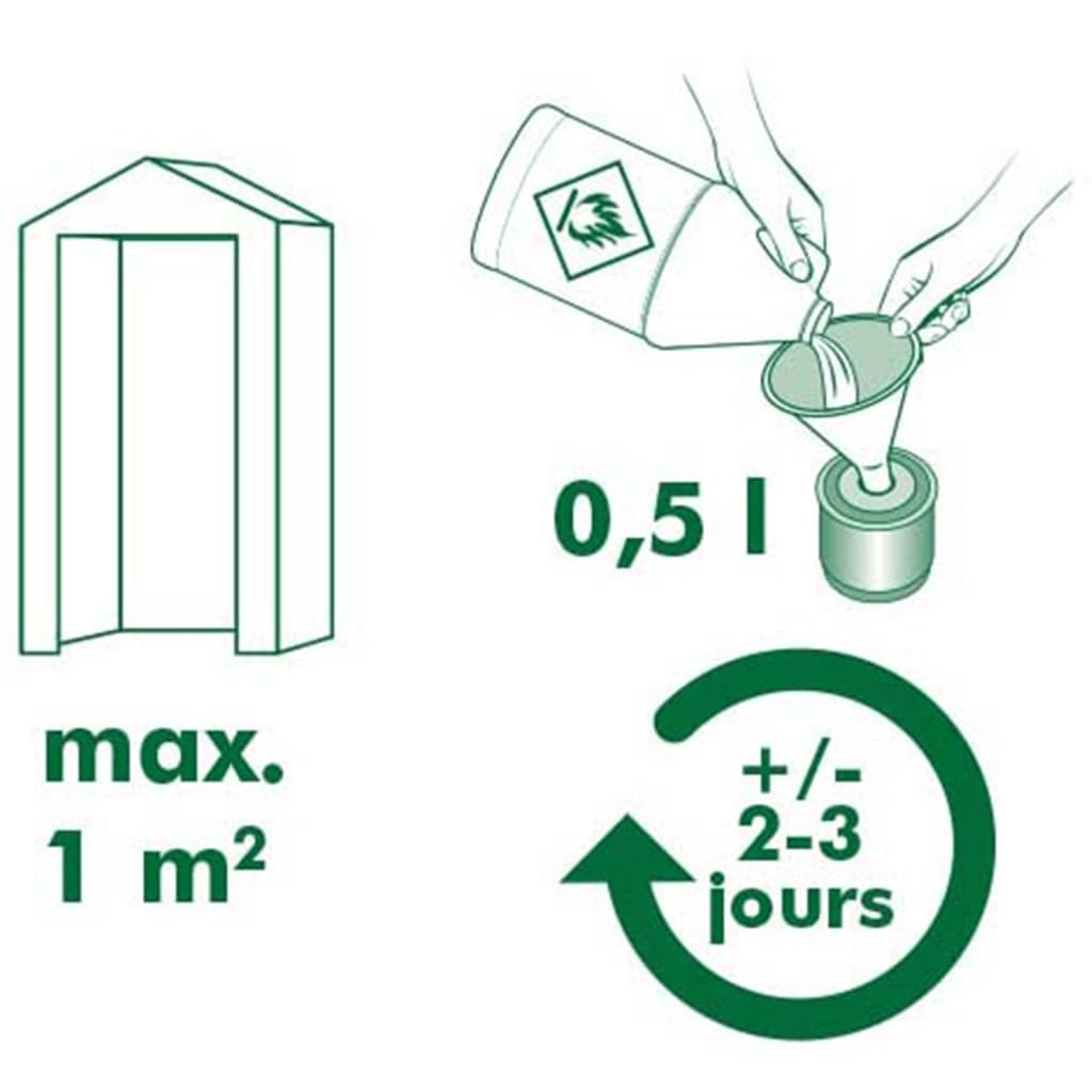 Nature Aquecedor de parafina suspenso Coldframe 0,5 L 6020420