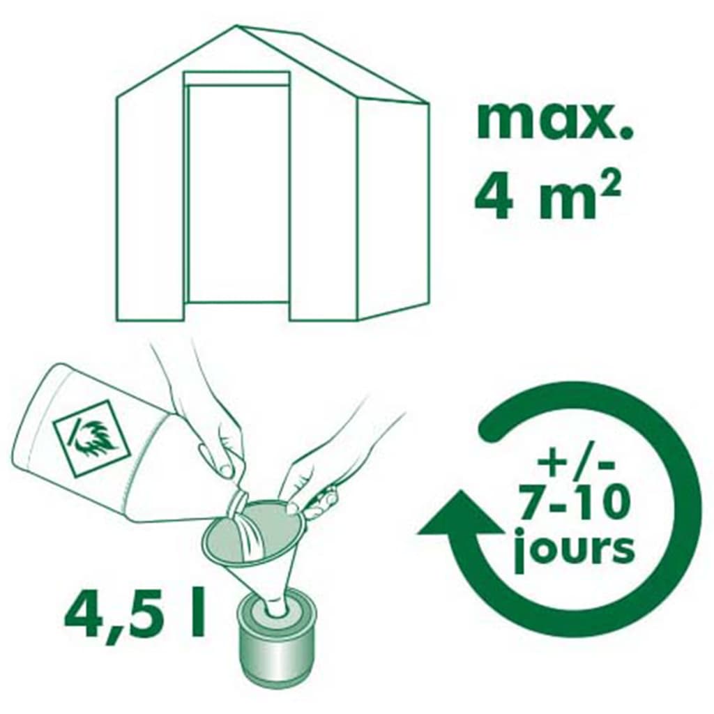 Nature Aquecedor de parafina individual Coldframe 4,5 L 6020424