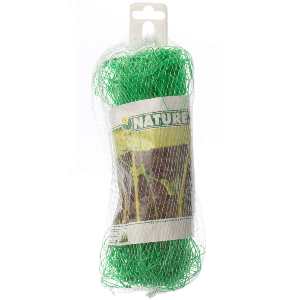 Nature Rede para plantas trepadeiras 1x10 m verde 6030429