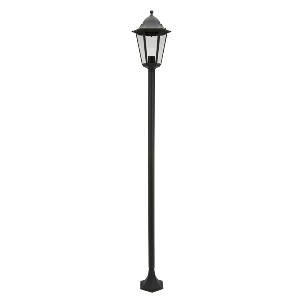 Smartwares Poste iluminação de jardim 60 W preto 175 cm CLAS5000.035