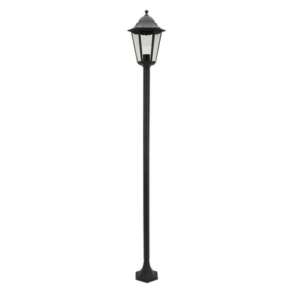 Smartwares Poste iluminação de jardim 60 W preto 175 cm CLAS5000.035