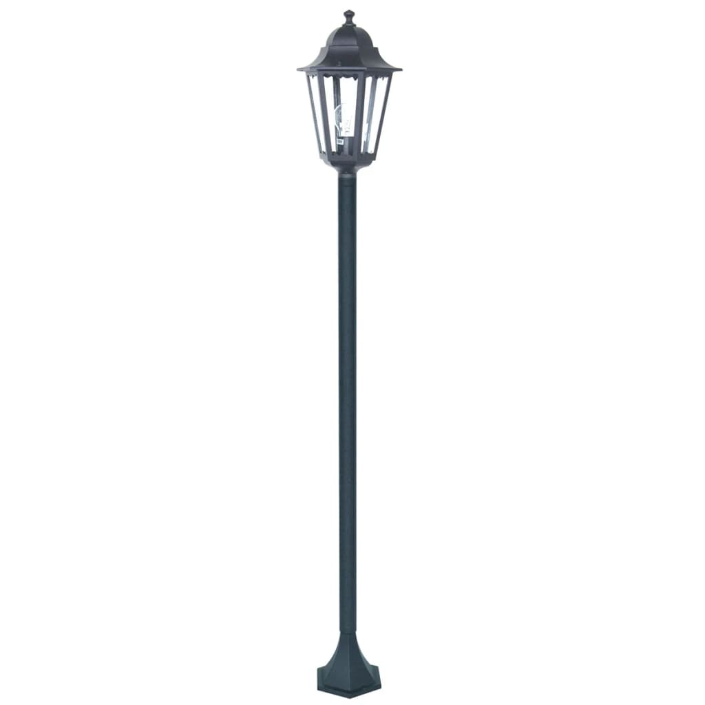 Smartwares Poste iluminação de jardim 60 W preto 175 cm CLAS5000.035