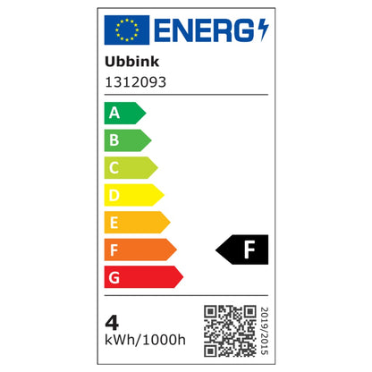 Ubbink Cascata Niagara 60 cm aço inoxidável com iluminação LED