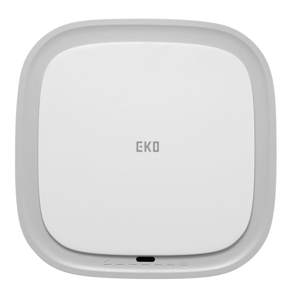 EKO Caixote do lixo com sensor smart Morandi 12 L branco