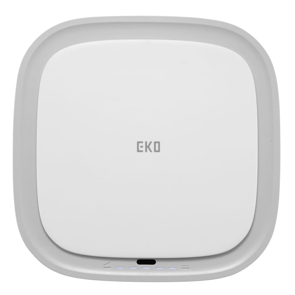 EKO Caixote do lixo com sensor smart Morandi 12 L branco