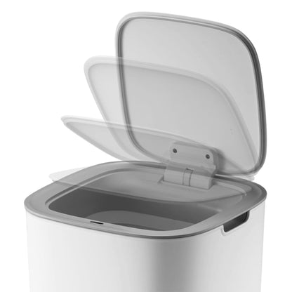 EKO Caixote do lixo com sensor smart Morandi 30 L branco