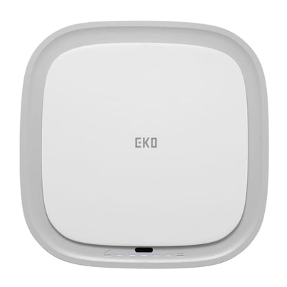 EKO Caixote do lixo com sensor smart Morandi 30 L branco