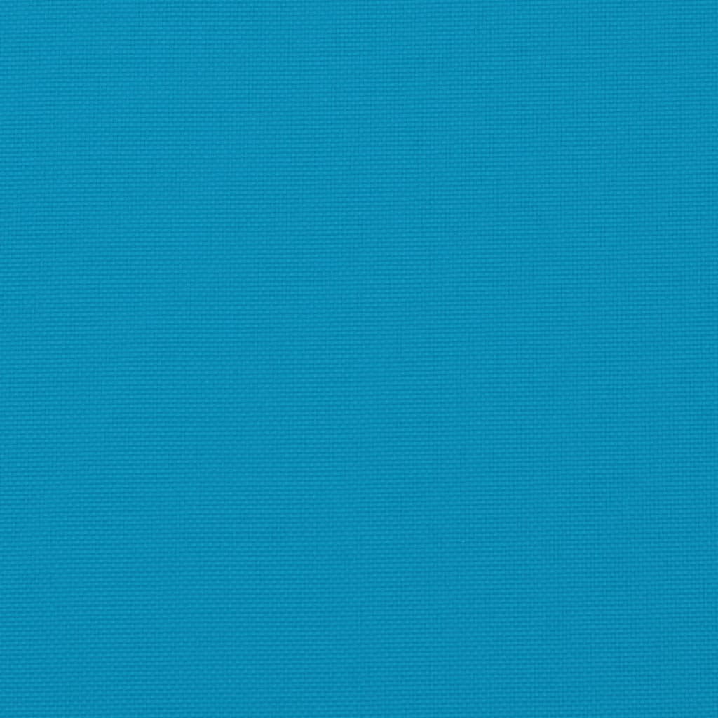 Almofadão p/ banco de jardim 100x50x3cm tecido oxford azul