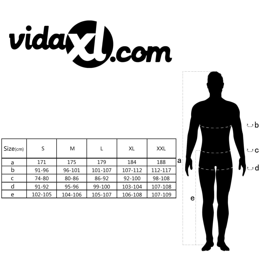 Macacão para homem tamanho XXL cinzento