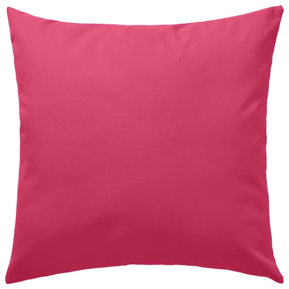 Almofadas para exterior 2 pcs 45x45 cm rosa