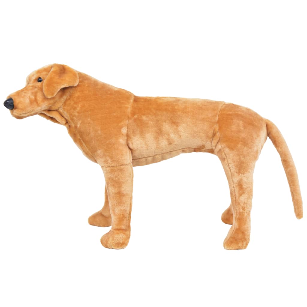 Cão labrador em peluche castanho claro XXL