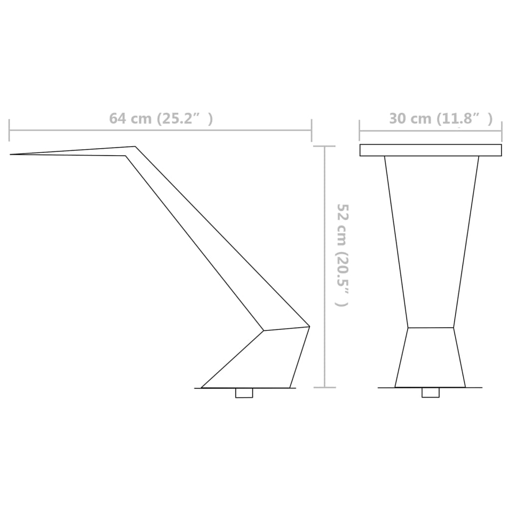 Fonte para piscina aço inoxidável 64x30x52 cm prateado