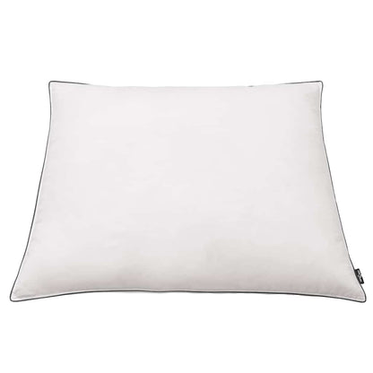 Almofadas 2 pcs enchimento de penugem/penas 80x80 cm branco