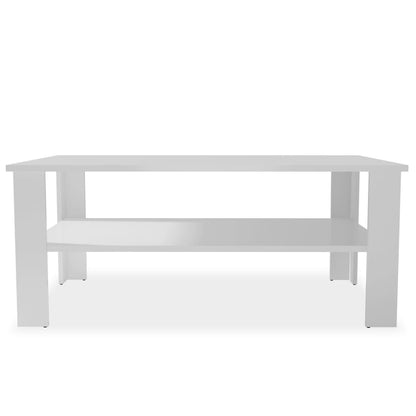 Mesa de centro em aglomerado 100x59x42 cm branco