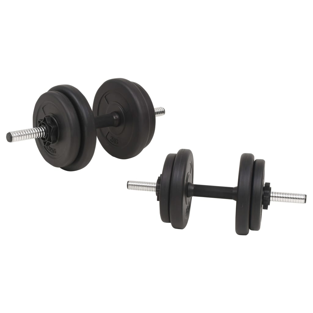 Conjunto de barras e halteres 60 Kg