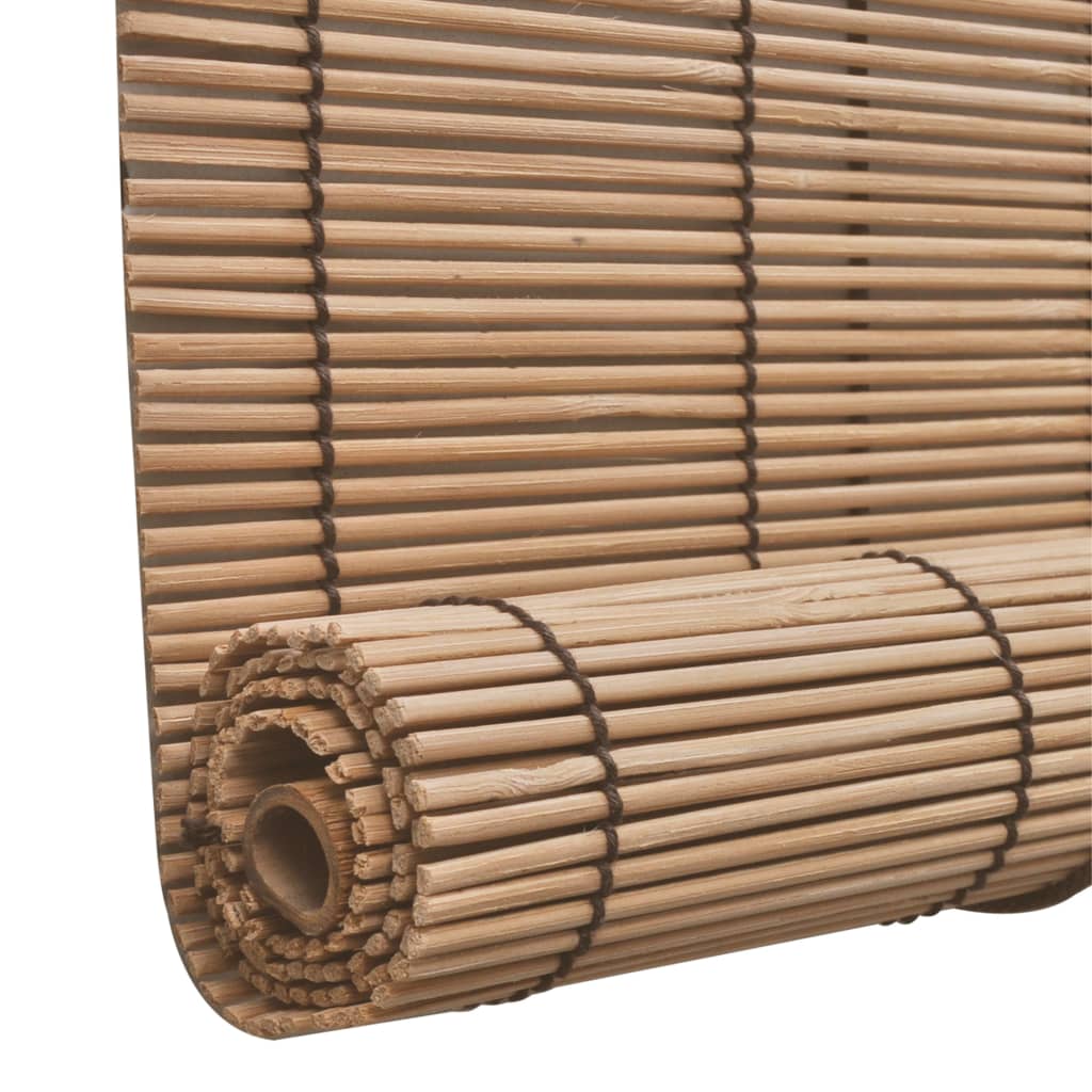 Estore de enrolar 150x160 cm bambu castanho