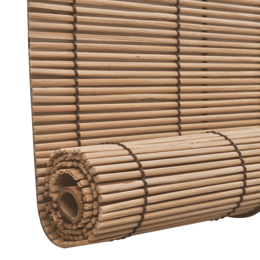 Estore de enrolar 100x220 cm bambu castanho