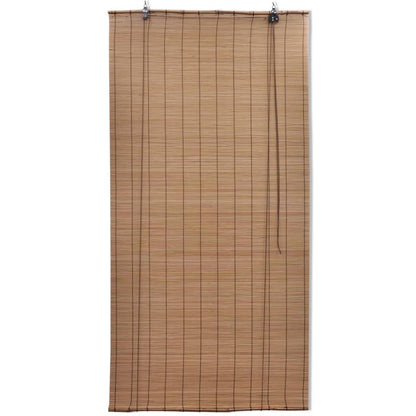 Estore de enrolar 140x220 cm bambu castanho