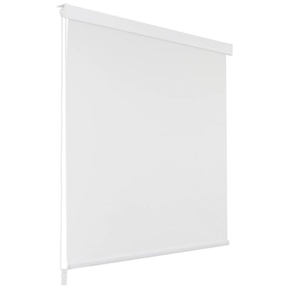 Estore de rolo para o duche 100x240 cm branco