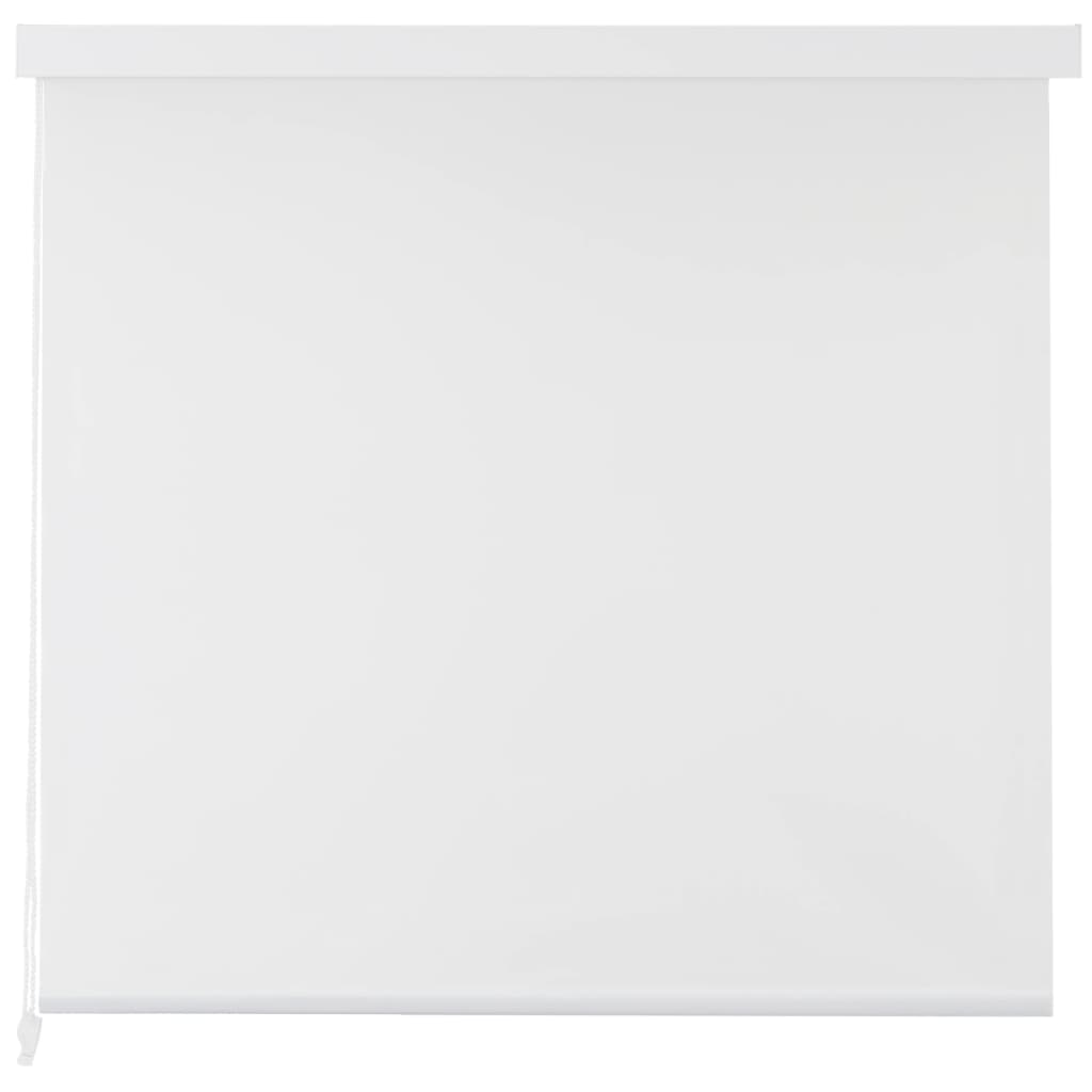 Estore de rolo para o duche 100x240 cm branco