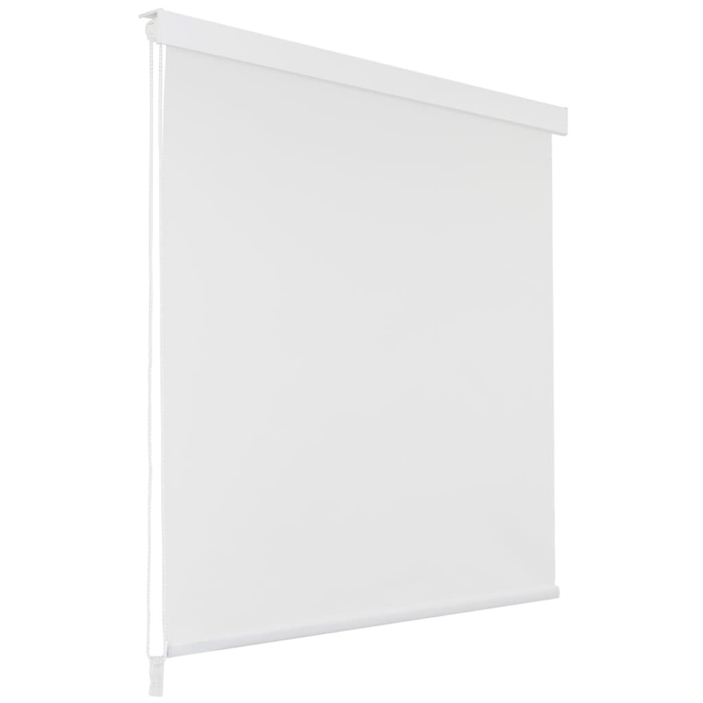 Estore de rolo para o duche 140x240 cm branco