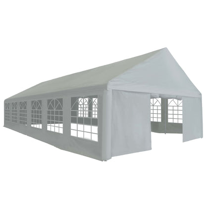 Tenda para festas PE 6x12 m cinzento