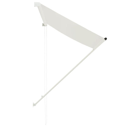 Toldo retrátil 150x150 cm creme