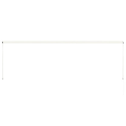 Toldo retrátil 400x150 cm creme