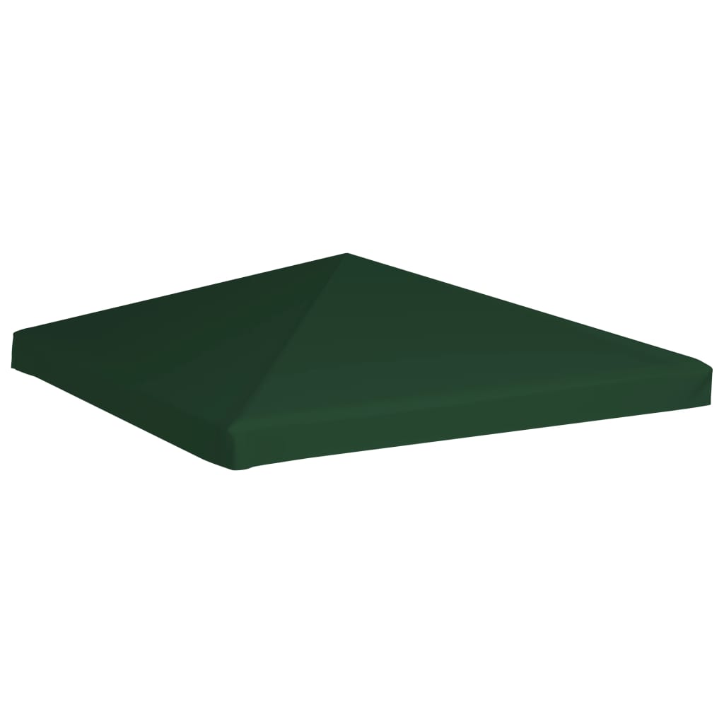 Cobertura de gazebo 310 g/m² 3x3 m verde