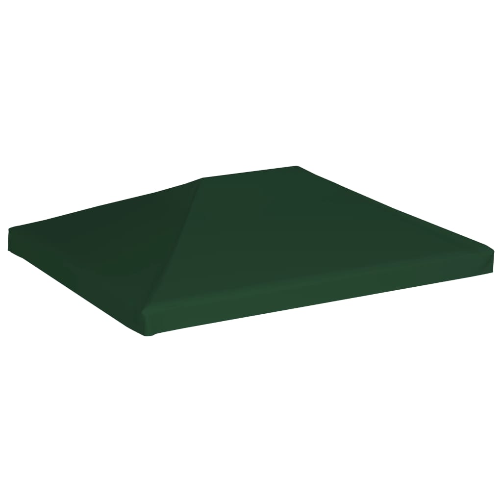 Cobertura de gazebo 310 g/m² 4x3 m verde