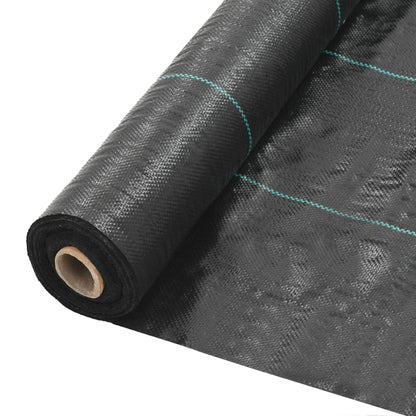 Malha anti-ervas PP 1x25 m preto