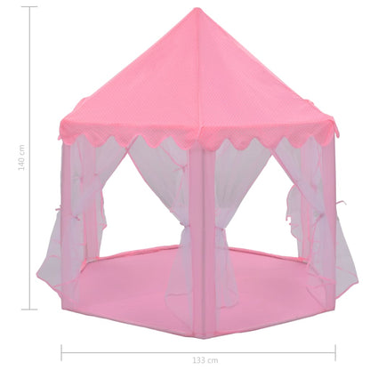 Tenda de brincar princesa rosa