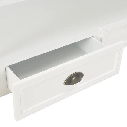 Mesa de centro 100x55x45 cm madeira branco