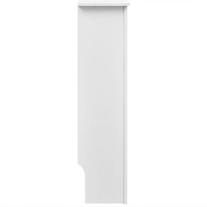 Coberturas de radiador 2 pcs MDF 172 cm branco