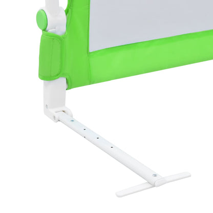 Barra de segurança p/ cama infantil 180x42cm poliéster verde