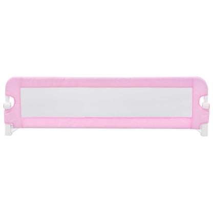 Barra de segurança p/ cama infantil 120x42cm poliéster rosa