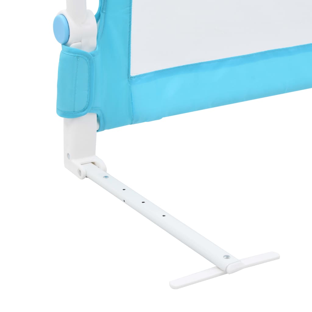 Barra de segurança p/ cama infantil 120x42cm poliéster azul